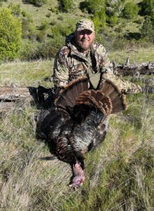 Joe Keene bags a big Spring Turkey